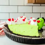 No Bake Grinch Pie