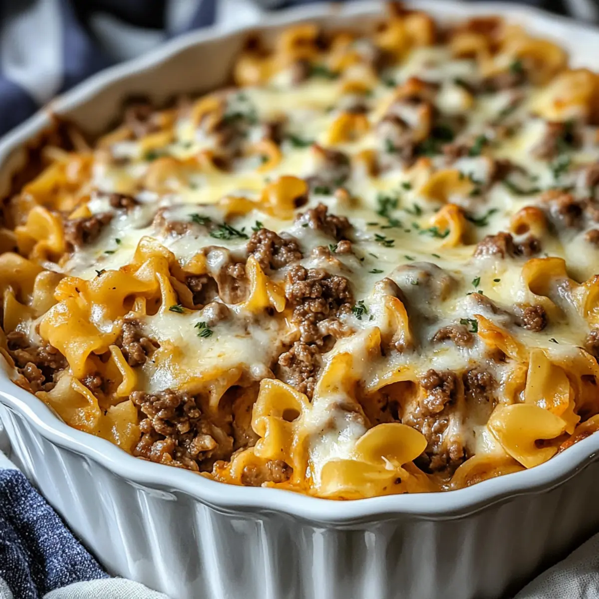 Sour Cream Beef Noodle Casserole