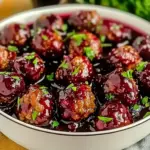 Christmas Cranberry Meatballs