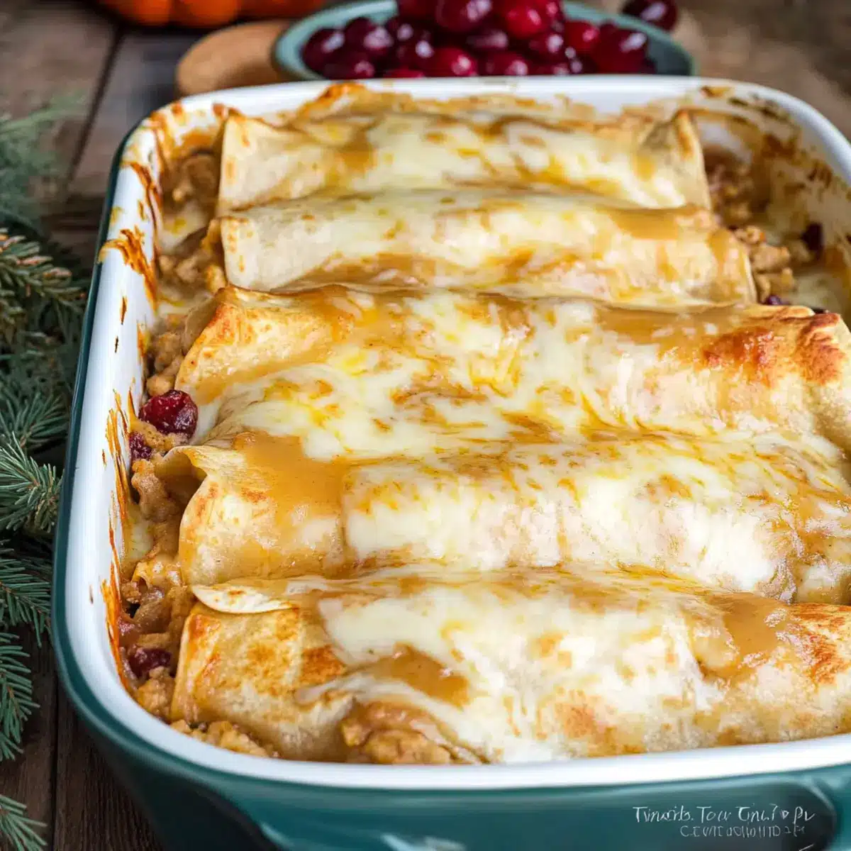 Thanksgiving Enchiladas
