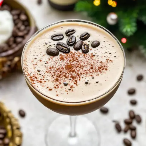 Peppermint Mocha Espresso Martini