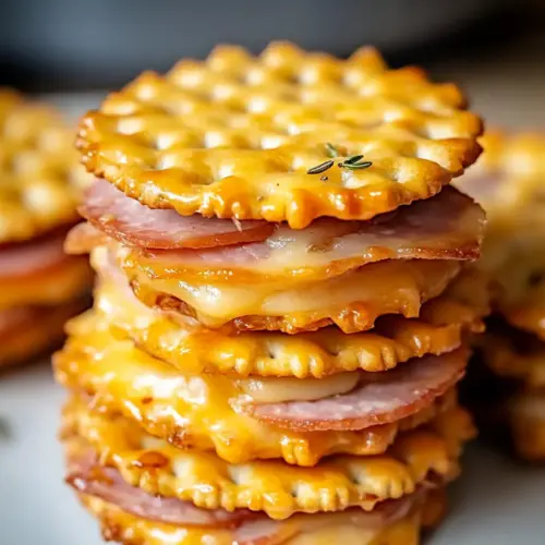 Ritz Cracker Party Sandwiches