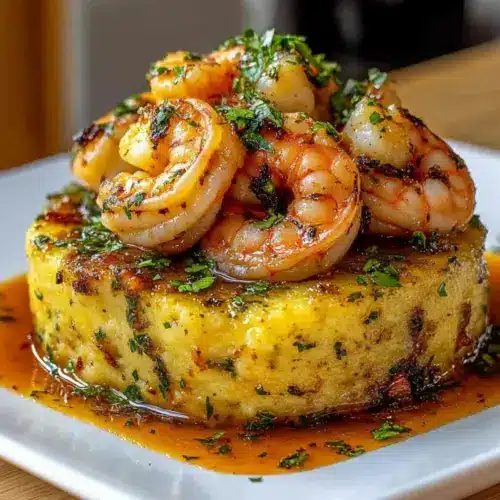 Garlic Shrimp Mofongo
