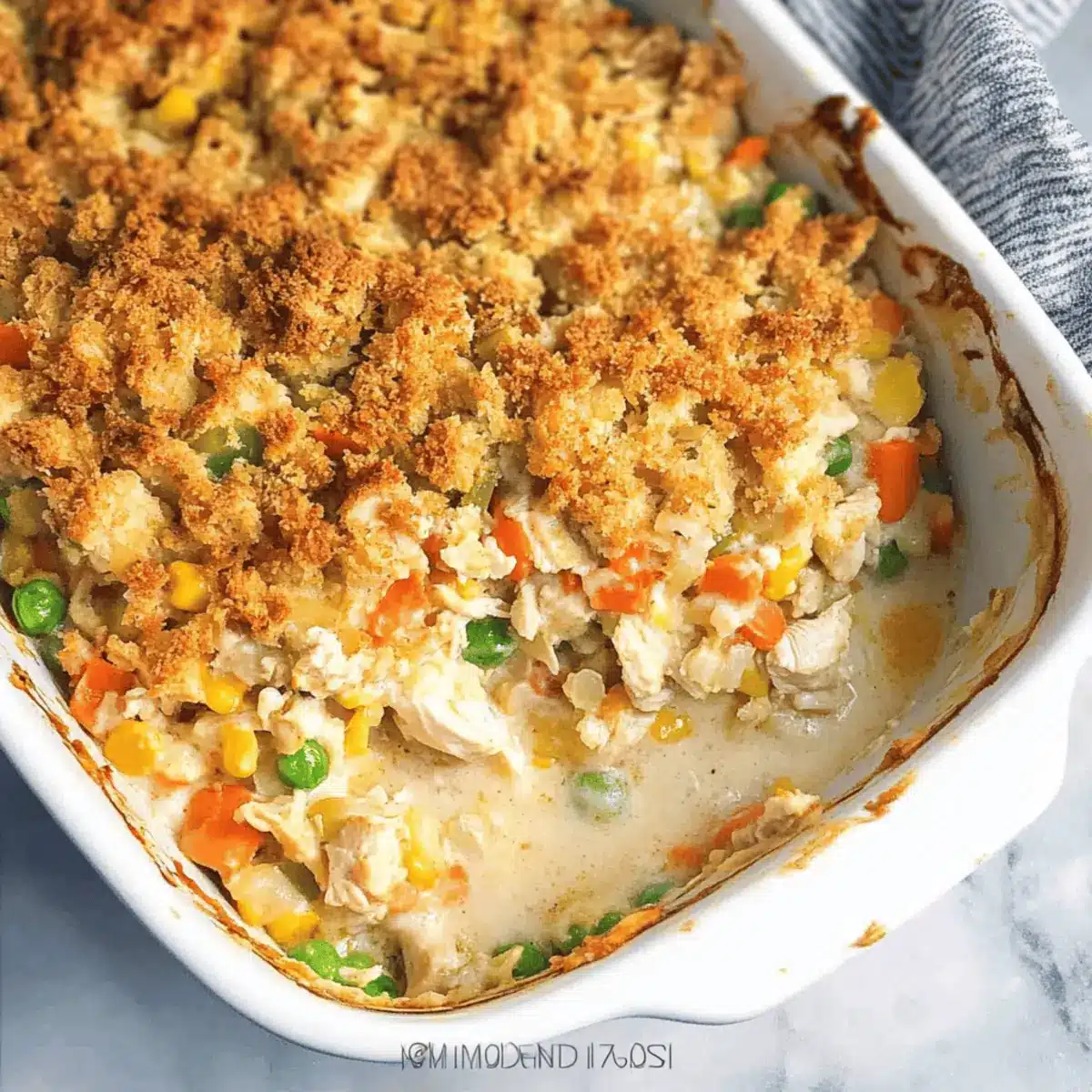 Chicken Stuffing Casserole