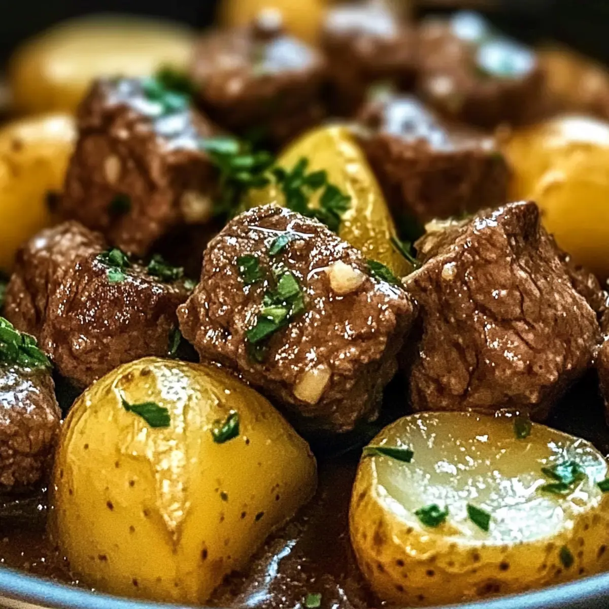 Garlic Butter Beef Bites