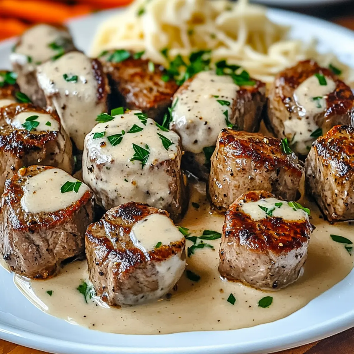 Garlic Butter Steak Bites