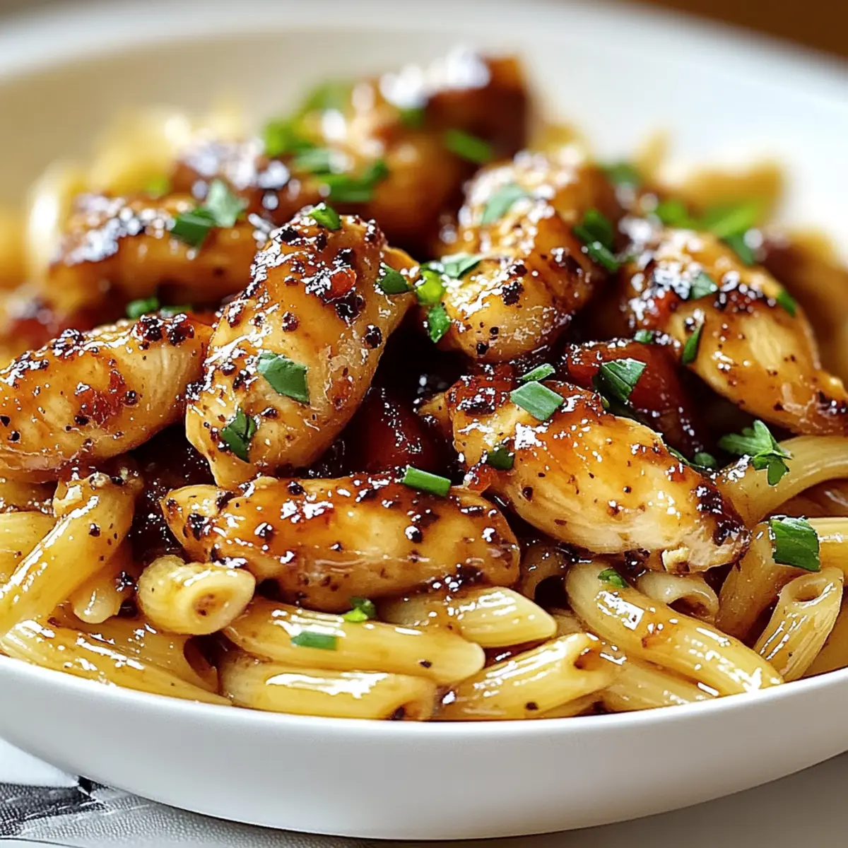 Honey Pepper Chicken Pasta