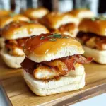 Maple Chicken Bacon Sliders