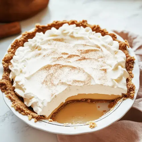 Gingerbread Cream Pie