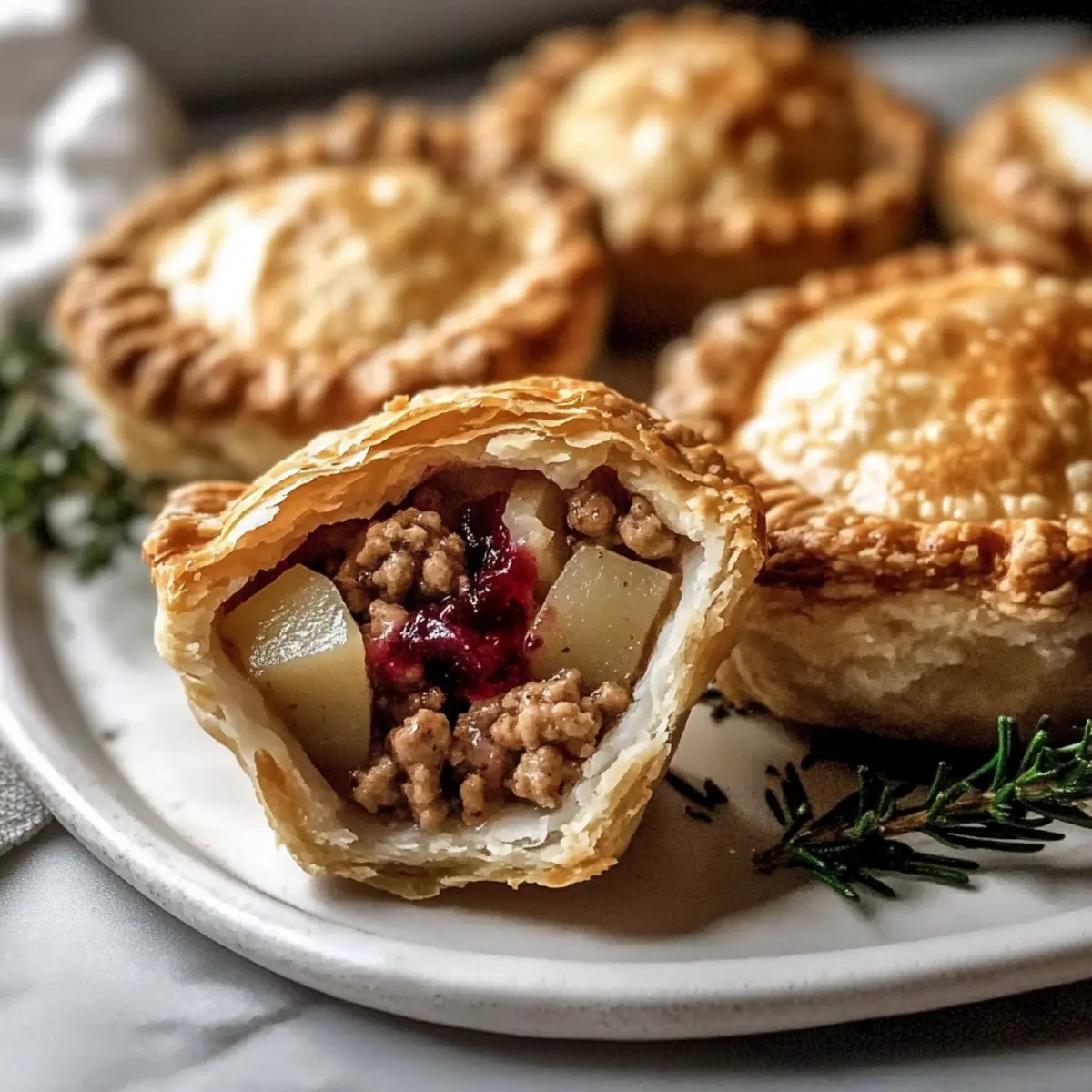 Turkey & Cranberry Pot Pies