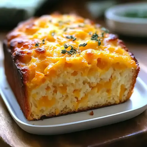 Cheddar Cheese Quick Bread