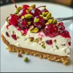 Cherry Pistachio Cheesecake