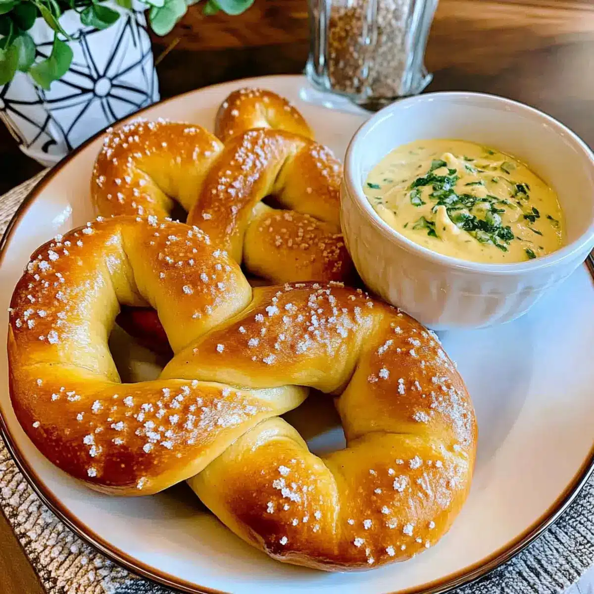 Homemade Soft Pretzels Recipe