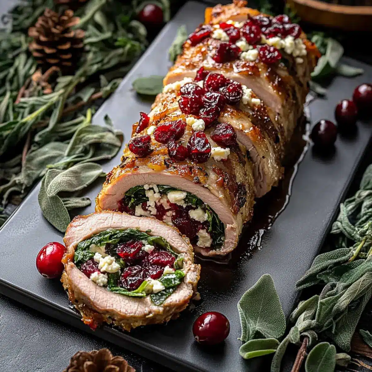 Stuffed Pork Tenderloin