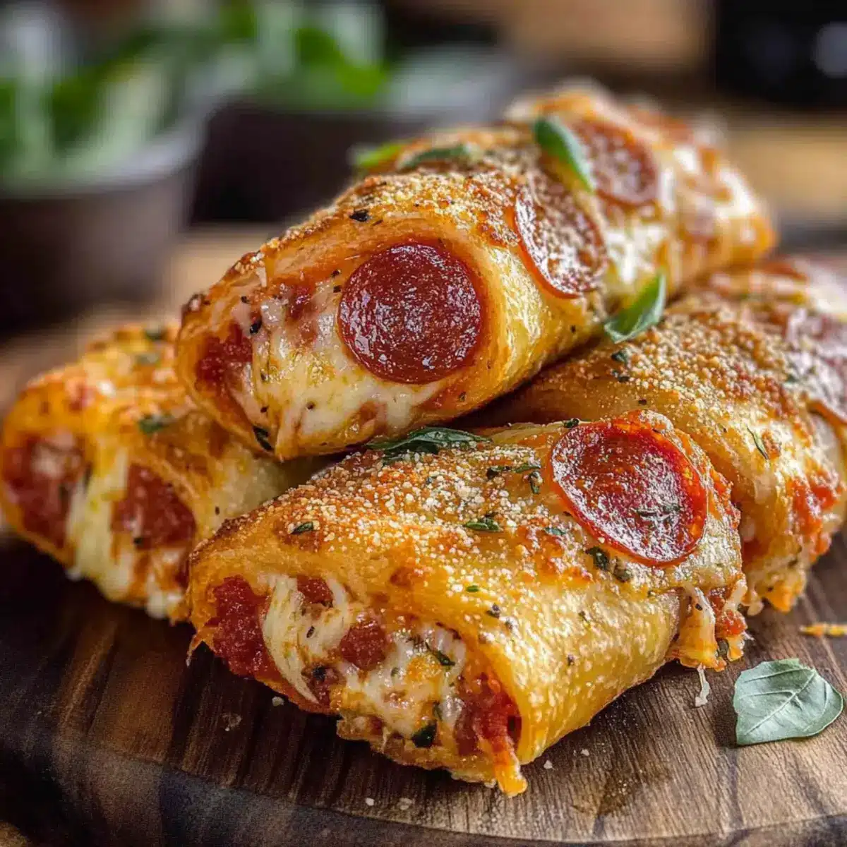 Pepperoni Pizza Rolls