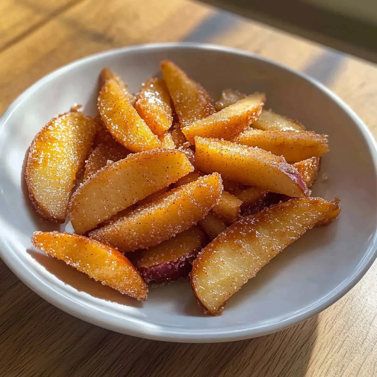 Crispy Air Fryer Apple Fries Recipe