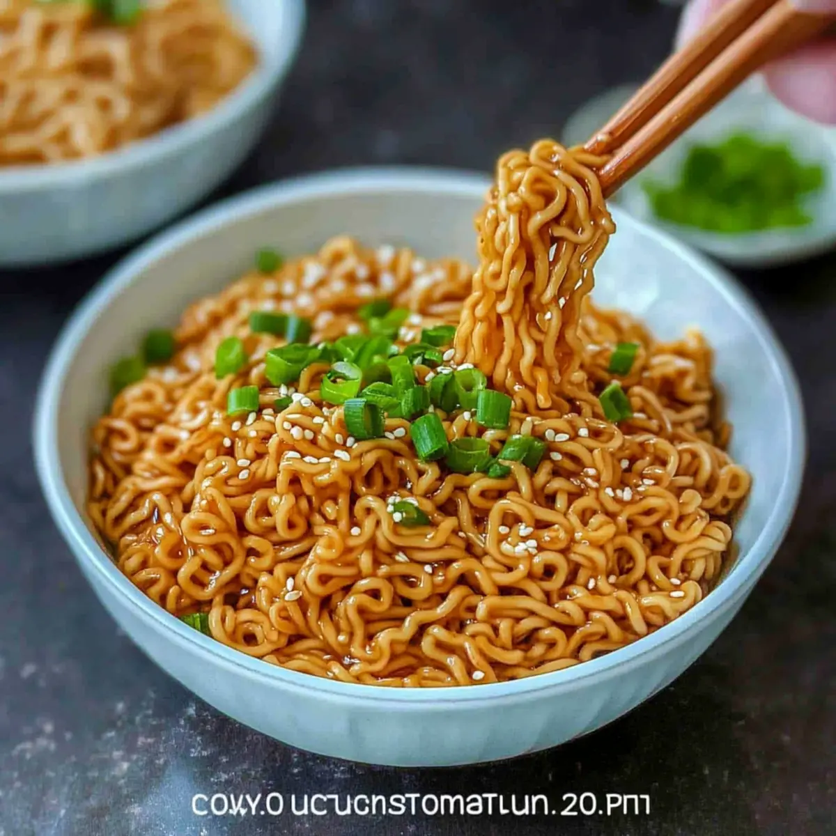 Saucy Ramen Noodles