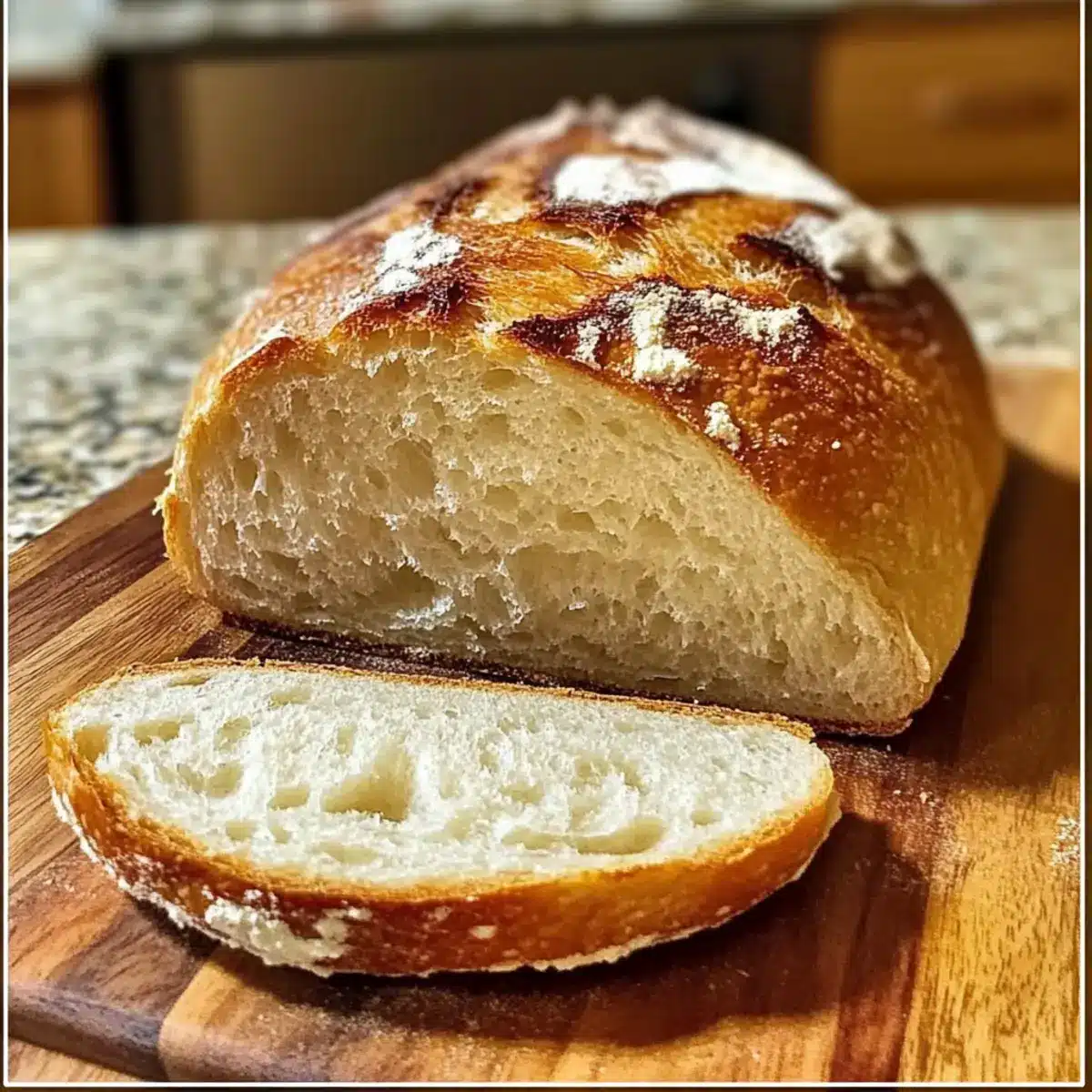 No Knead Gluten Free Bread