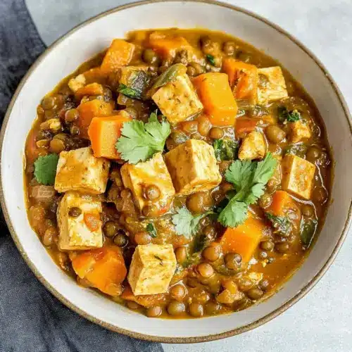 Garlic Ginger Tofu Stew