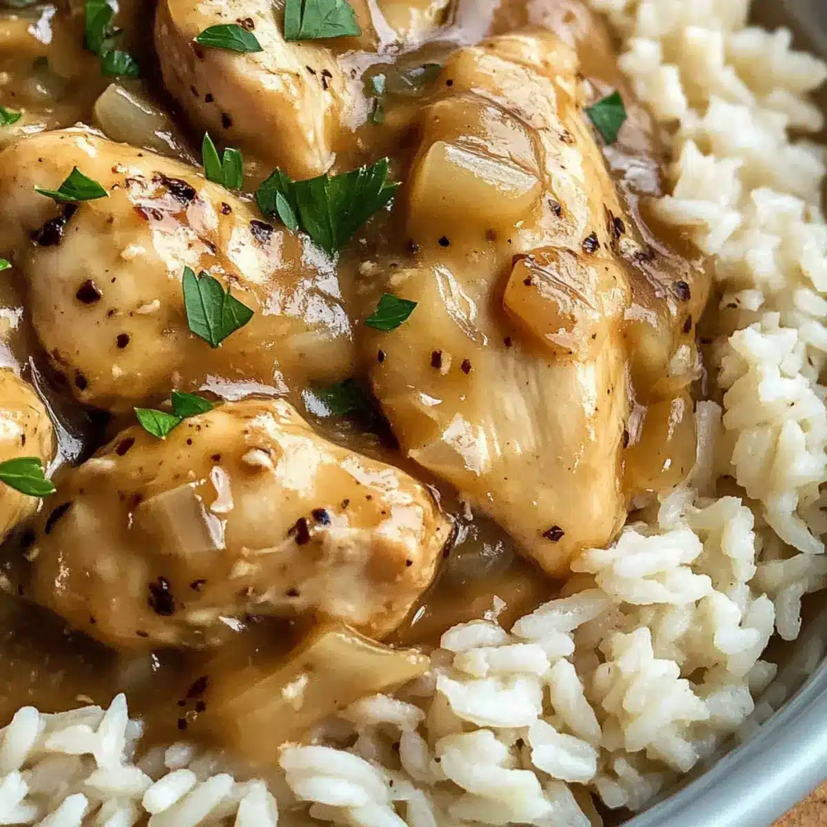 Crock Pot No Peek Chicken with Rice