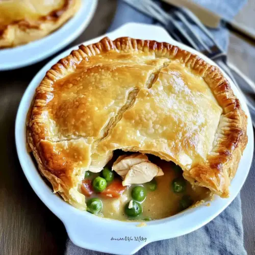 Individual Gluten Free Chicken Pot Pies