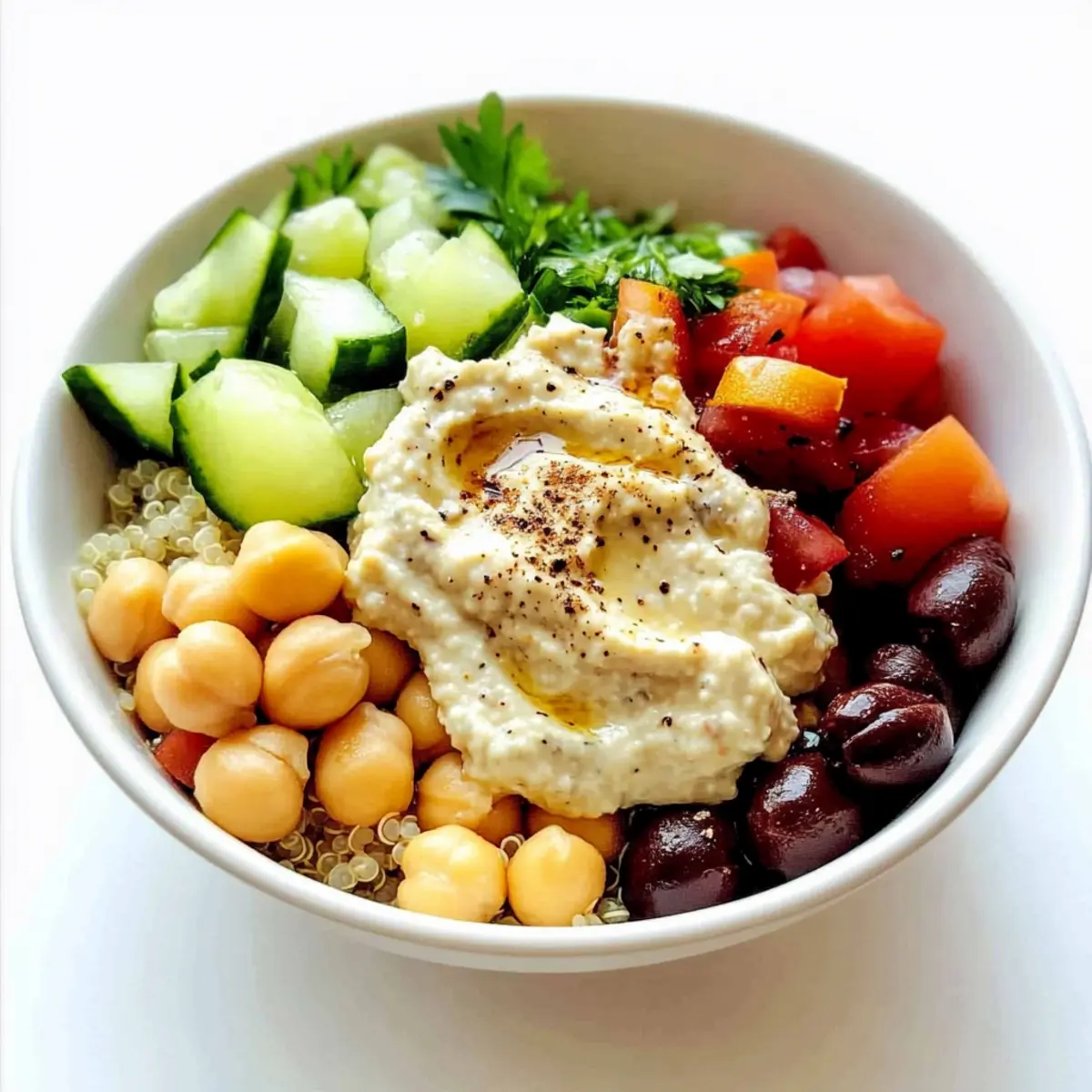 Mediterranean Bowl – Healthy Lunch Meal