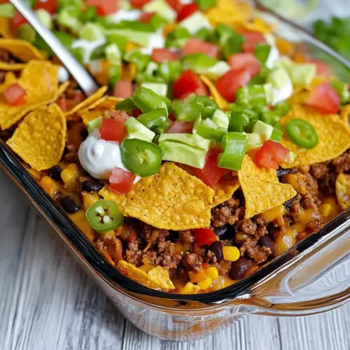 Walking Taco Casserole