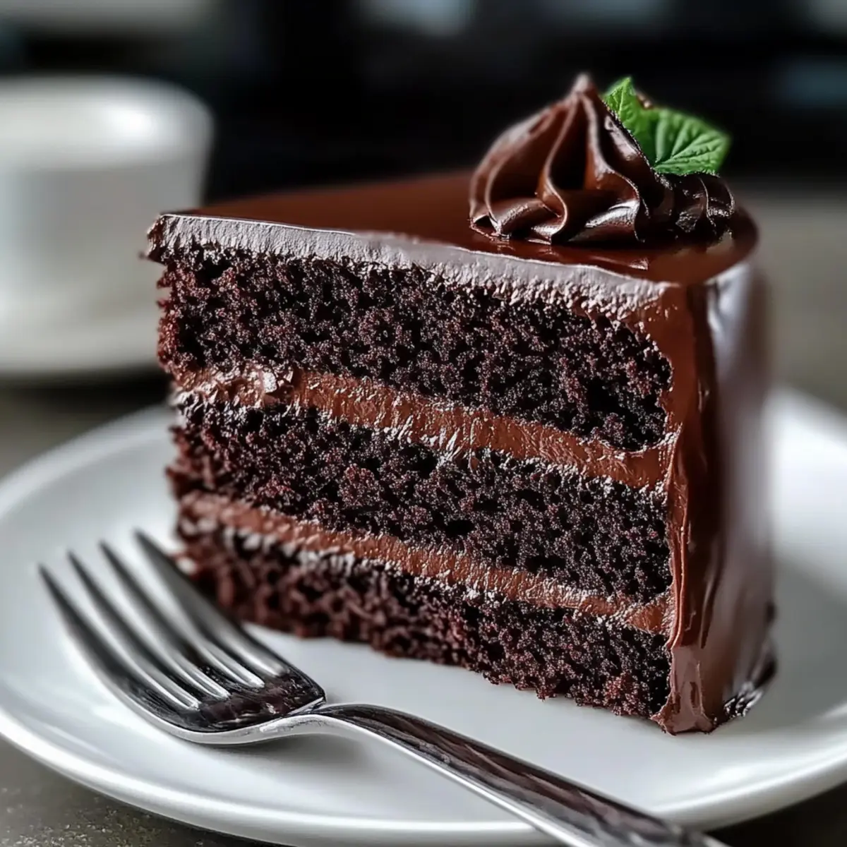 Midnight Fudge Cake