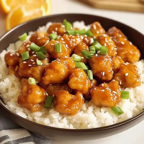 Gluten Free Orange Chicken