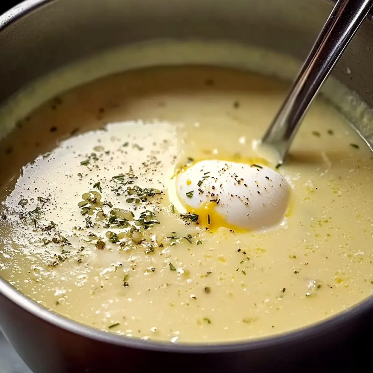 Country French Style Garlic Soup