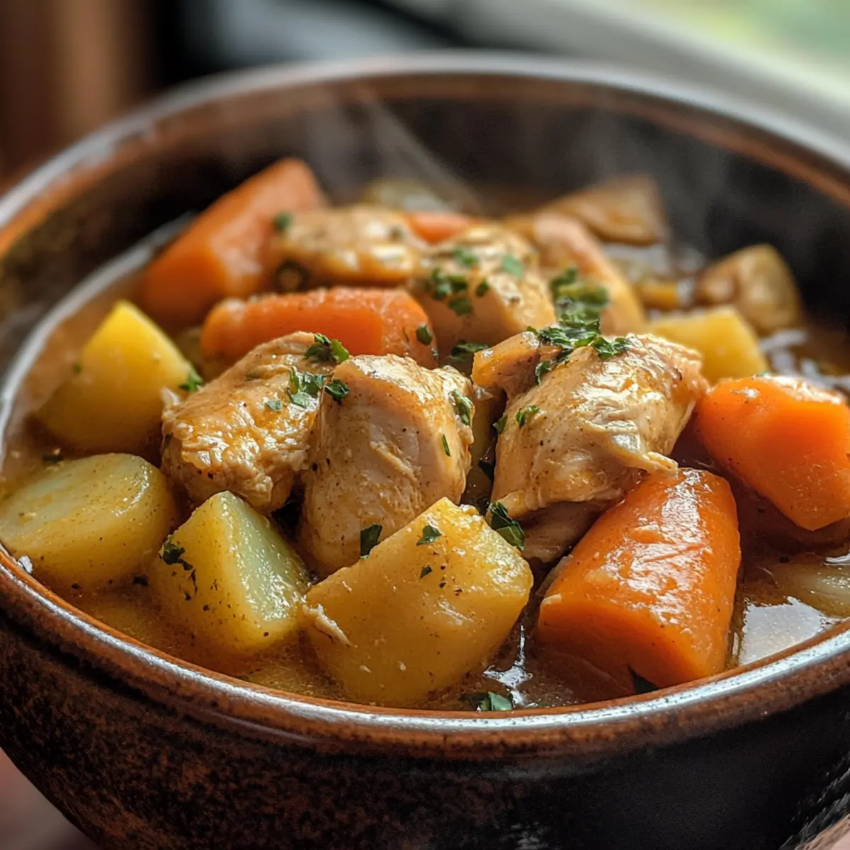 Slow Cooker Chicken Stew Recipe