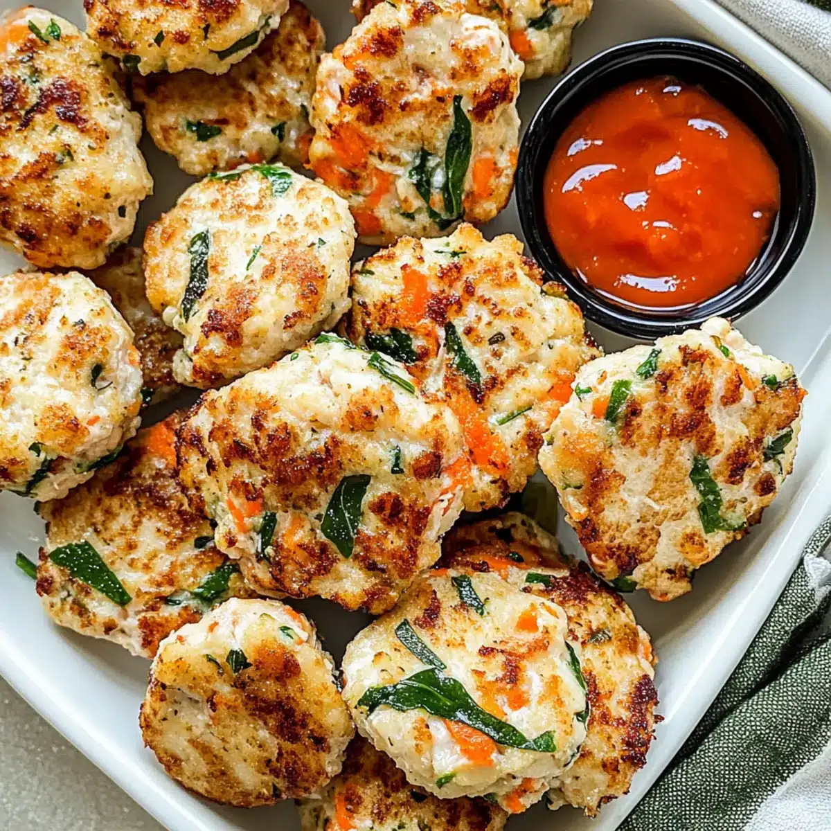 Veggie-Loaded Homemade Chicken Nuggets