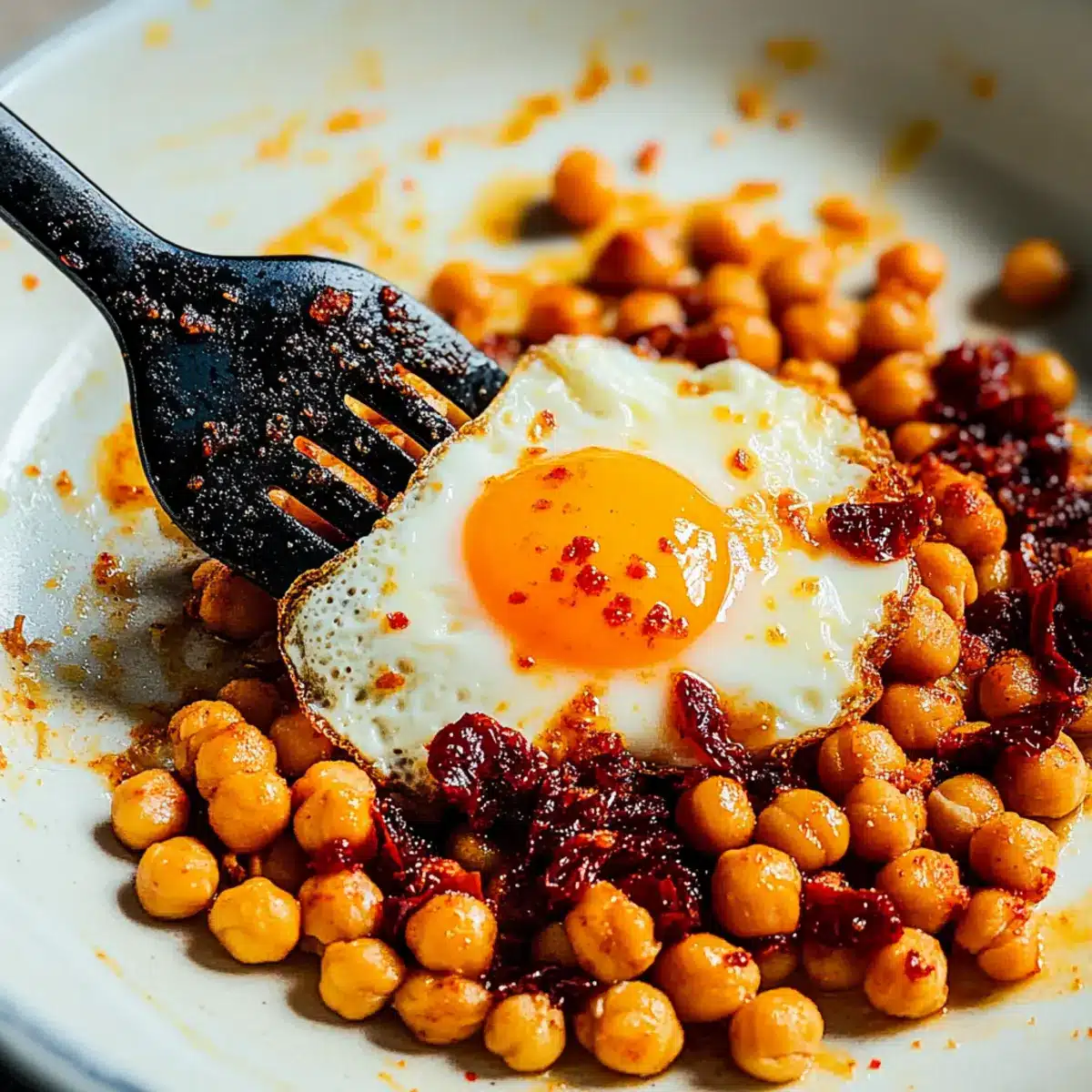 Chickpea Fried Eggs