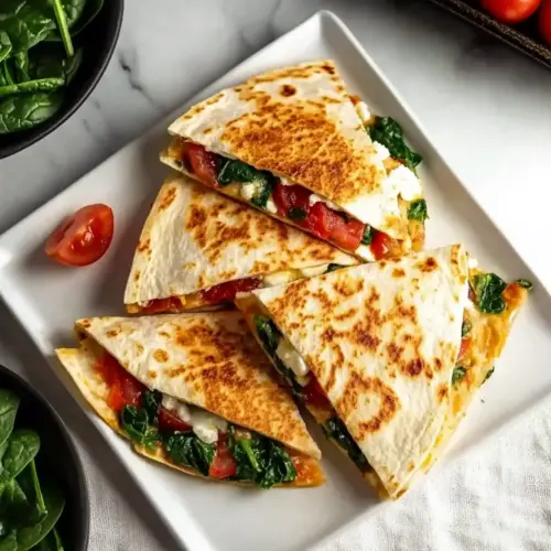 Mediterranean Quesadillas