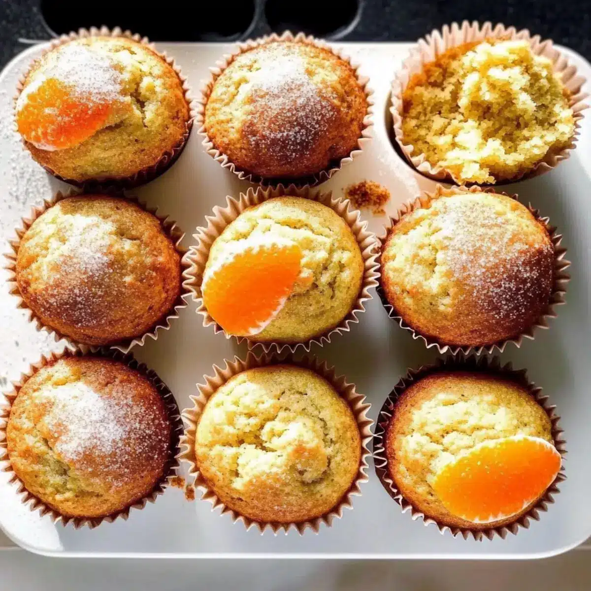 Orange Cardamom Muffins