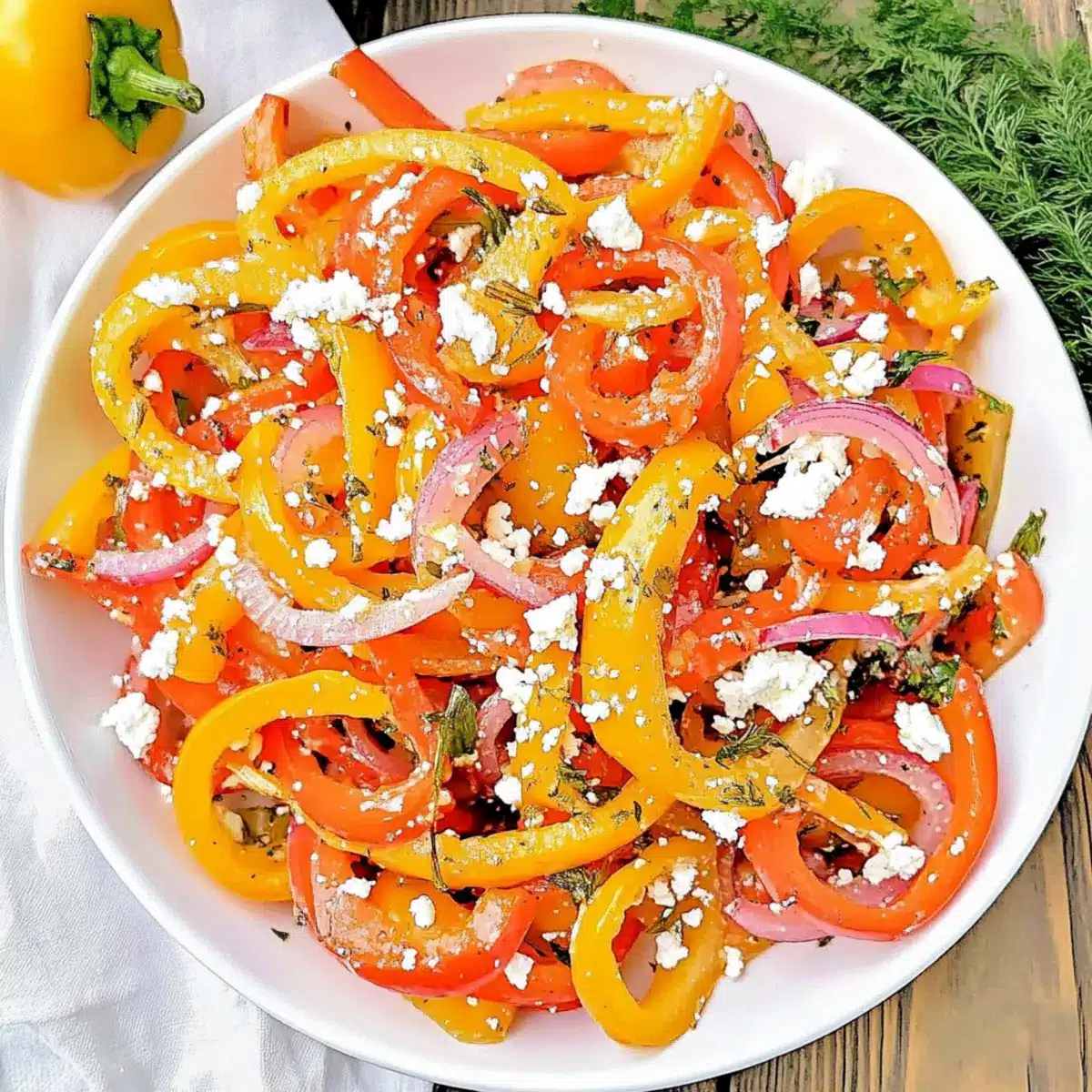 Bell Pepper Salad