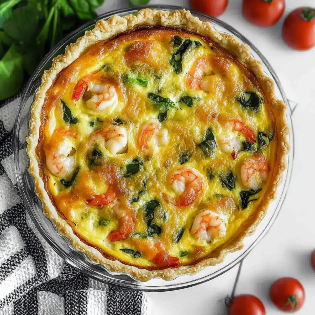 Shrimp Quiche