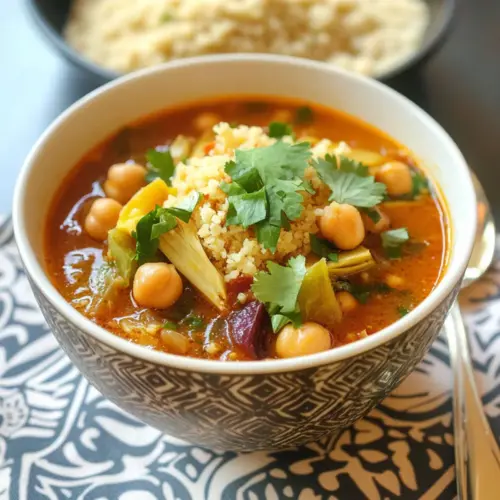 Moroccan-Spiced Vegetable Soup