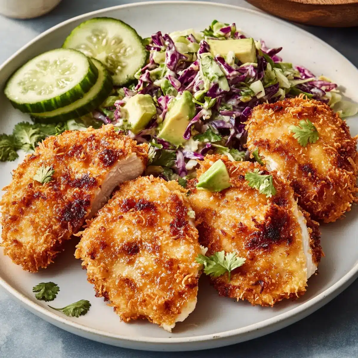 Crunchy Coconut Chicken