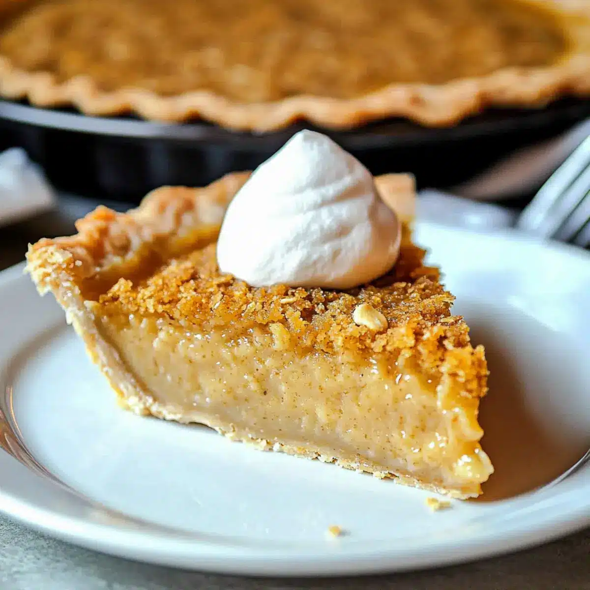 Amish Oatmeal Pie Recipe