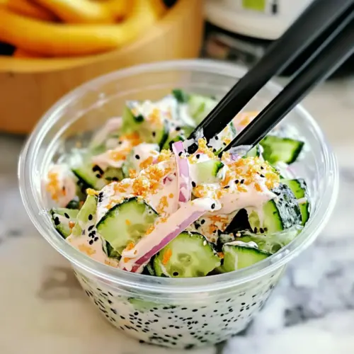 Sushi Cucumber Salad