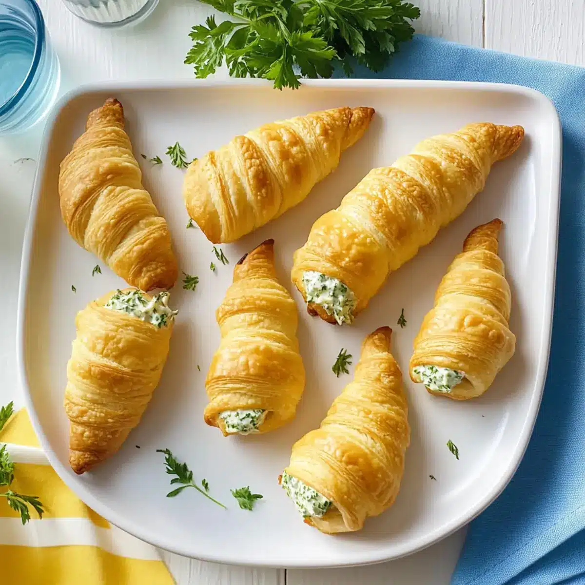 Stuffed Crescent Roll Carrots