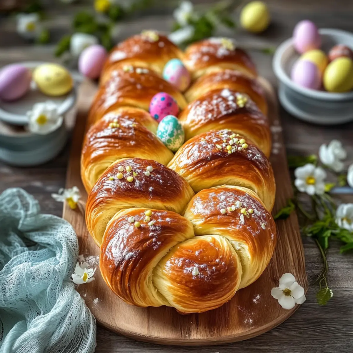 Traditional Italian Easter Bread