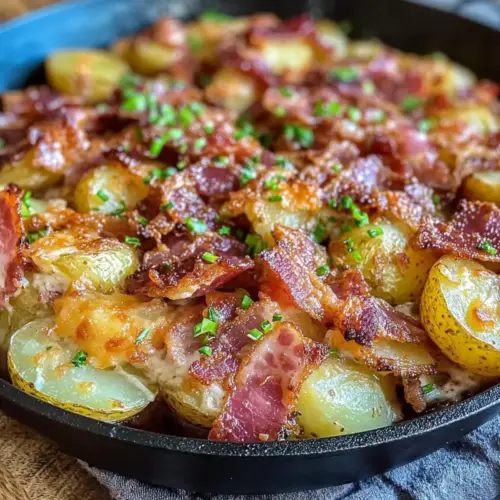 Crispy Irish Bacon Potato Skillet