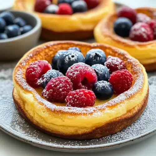 Easy Mini Dutch Baby Pancakes