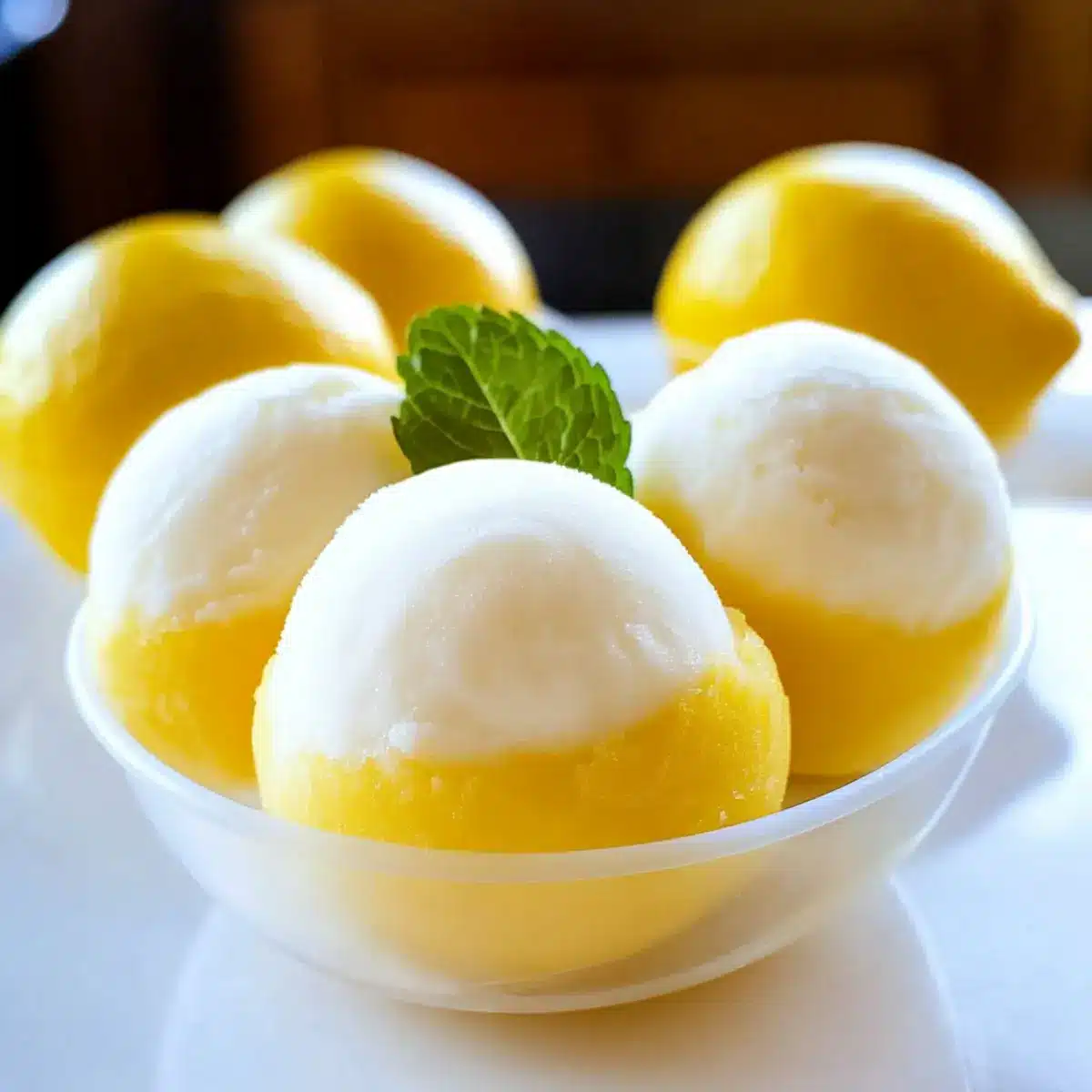Lemon Sorbet Recipe