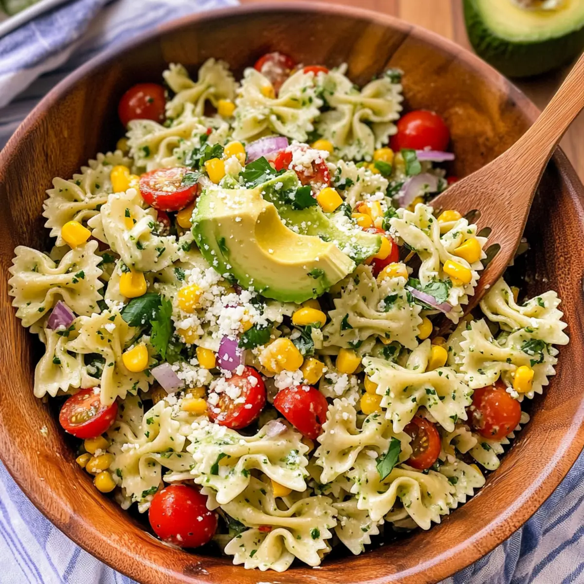 Cilantro Lime Pasta Salad